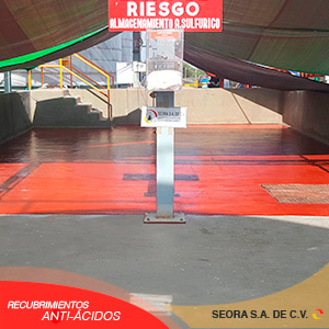 SEORA Recubrimientos Antiácidos Refractarios Materiales Revestimientos Construcción Obra Civil Obra Mecánica