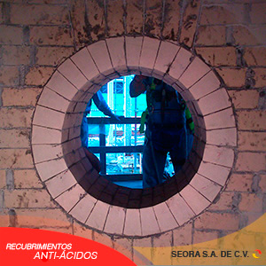 SEORA Recubrimientos Antiácidos Refractarios Materiales Revestimientos Construcción Obra Civil Obra Mecánica