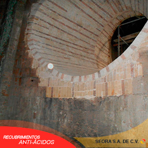 SEORA Recubrimientos Antiácidos Refractarios Materiales Revestimientos Construcción Obra Civil Obra Mecánica