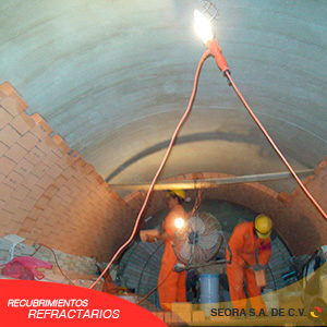 SEORA Recubrimientos Antiácidos Refractarios Materiales Revestimientos Construcción Obra Civil Obra Mecánica