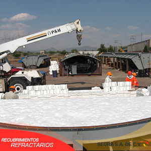 SEORA Recubrimientos Antiácidos Refractarios Materiales Revestimientos Construcción Obra Civil Obra Mecánica